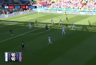 خلاصه بازی آرژانتین و ایسلند جام جهانی روسیه 2018