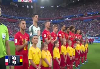 خلاصه بازی بلژیک و فرانسه جام جهانی روسیه 2018