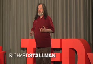 سخنرانی ریچارد استالمن در TED سال 2014