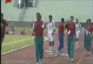 علی دایی در 9 دقیقه 3 گل به تیم ملی ازبکستان می زند