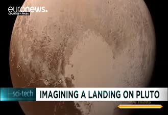 تصاویری از لحظه فرود فضاپیمای ناسا روی پلوتون