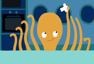 انیمیشن کوتاه اختاپوس Octopus