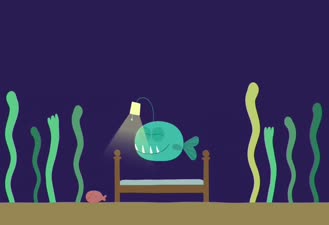انیمیشن کوتاه Anglerfish