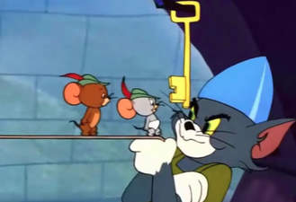 کارتون تام و جری موش رابین هود