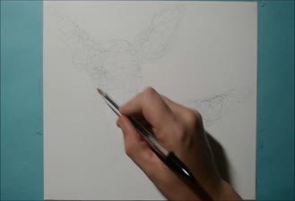 آموزش نقاشی آهو