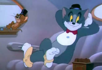کارتون تام و جری گربه میلیون دلاری
