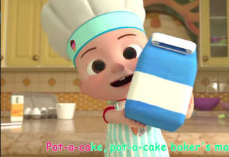 انیمیشن کوکوملون پخت کیک
