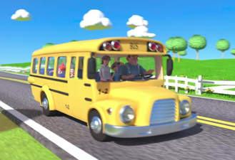 انیمیشن کوکوملون اتوبوس سواری