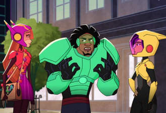 کارتون شش ابر قهرمان بازگشت بیمکس قسمت دوم