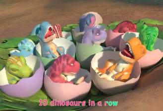 انیمیشن کوکوملون قسمت ده دایناسور کوچک