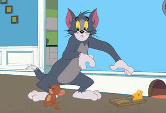 کارتون تام و جری گربه ها و خیارها
