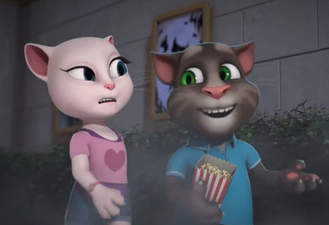 انیمیشن گربه سخنگو هیولای لالایی