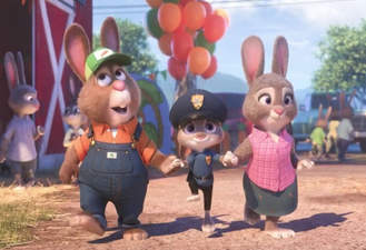 کارتون خرگوش پلیس روز اول پلیس