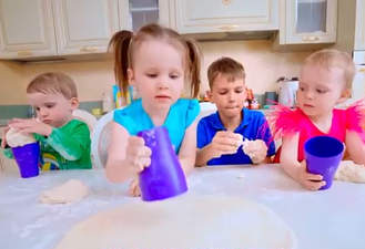 برنامه کودک وانیا مانیا / پیتزا پختن بچه ها 