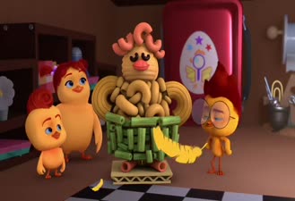 انیمیشن دیزنی جونیور / Disney Junior /  جوجه جوجه The Chicken Squad / Critter Sitters