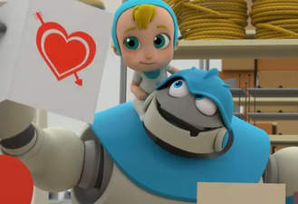کارتون آرپو ربات / ARPO The Robot / آرپو عاشق می شود /  Arpo Falls in LOVE