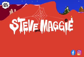 برنامه کودک استیو و مگی / داستان جاروی هالووین / Halloween Broomstick / Steve and Maggie