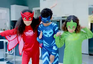 برنامه کودک گروه شب نقاب / قهرمانان قدرت ها را عوض می کنند!  
