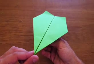 آموزش کاردستی کاغذی / اوریگامی / هواپیمای کاغذی