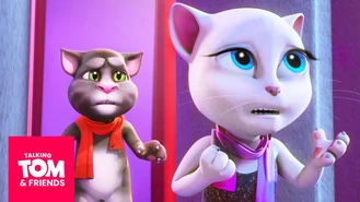 انیمیشن گربه سخنگو روسری آنجلا Angela