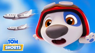 انیمیشن گربه سخنگو ✈️ خلبان هنک 😳