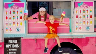 برنامه کودک ولاد و نیکیتا کامیون بستنی بچه ها