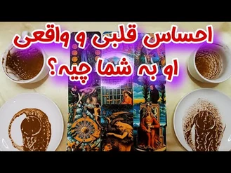 احساس قلبی و واقعی او به شما 👩‍❤️‍👨 فال کات شده ها