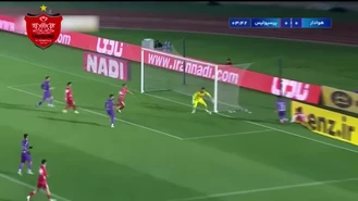 خلاصه بازی هوادار 0 پرسپولیس 5