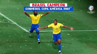 مرور قهرمانی مقتدرانه برزیل در کوپا آمریکا 2007