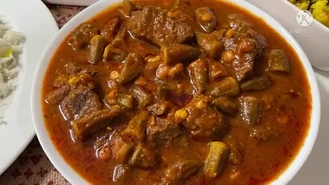 طرز تهیه خورشت بامیه