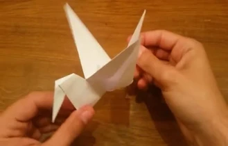 آموزش کاردستی کاغذی / بال های پرنده / اوریگامی