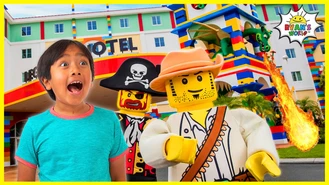 برنامه کودک دنیای رایان / هتل لگولند پارک تفریحی هالووین