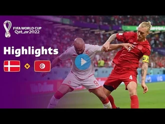 جام جهانی فوتبال ۲۰۲۲ / دانمارک - تونس 0-0 | نکات برجسته 