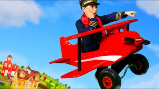 برنامه کودک کیندر / بازی با هواپیمای واقعی و هلیکوپتر
