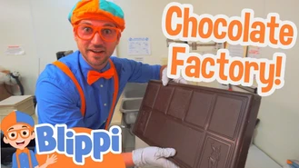 برنامه کودک بلیپی / کارخانه شکلات سازی  