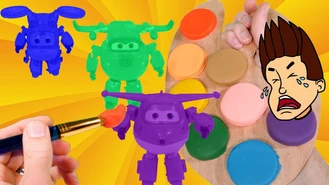 انیمیشن خانه بازی جنویز / عوض کردن رنگ اثباب بازی های پرنده