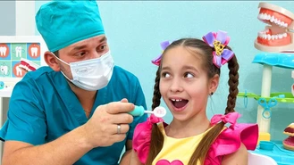 برنامه کودک سوفیا / دندانپزشک به سوفیا مراقبت از دندان ها را یاد میدهد
