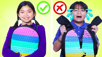 برنامه کودک اسباب بازی‌ها و رنگ‌ها / اشتراک گذاری کوله پشتی برای مدرسه  