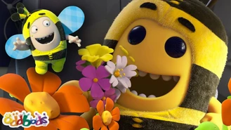 کارتون اودی‌دی‌بودز / حباب ها به زنبور عسل تبدیل می شوند  