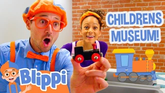 برنامه کودک بلیپی / قطارهای اسباب بازی در موزه کودکان