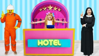 برنامه کودک دیانا و روما / ماجراجویی خنده دار هتل 