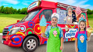 برنامه کودک رابی و بانی / کشف کامیون بستنی مادربزرگ